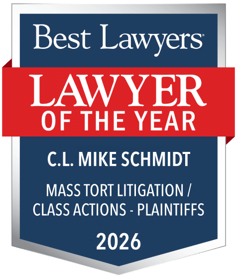 Best Lawyers - Lawyer of the Year C.L. Mike Schmidt Mass Tort Litigation/Class Actions - Plaintiffs 2026